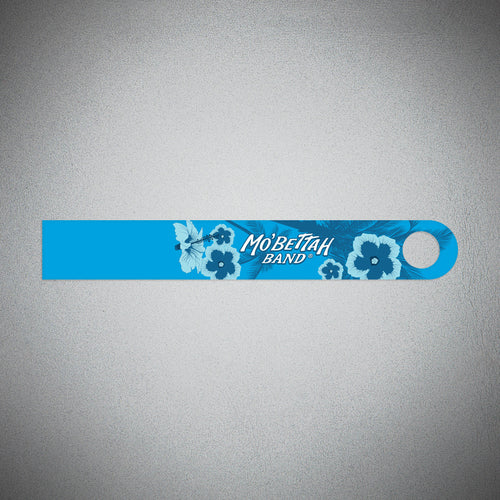 Blue Flower Mo'bettah airplane phone holder replacement band designed for phones without MagSafe