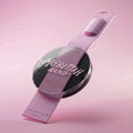 Front view of Pink Mo'bettah Airplane Phone Holder for MagSafe compatible iPhone
